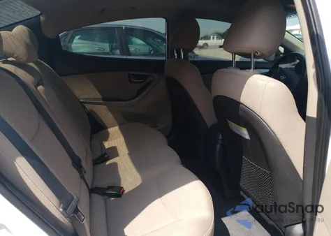 2016 Hyundai Elantra Se z USA, uszkodzony, nr VIN 5NPDH4AEXGH738560